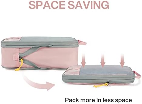 311gB75aGNL._AC_.jpg Compression Packing Cubes for Suitcases, BAGSMART 6 Set/4 Set/2 Set Travel Organizer Cubes for Travel Essentials, Expandable Luggage Suitcase Organizer Bags Set, Lightweight Packing Organizers as Travel Accessories for Women / Men
