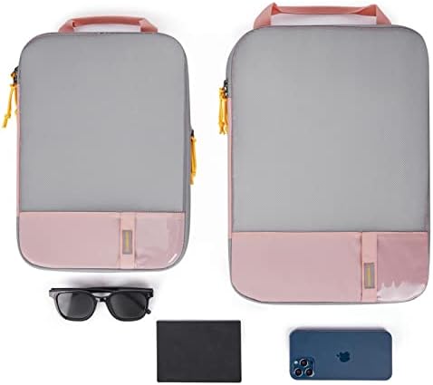 31wjXz2fcYL._AC_.jpg Compression Packing Cubes for Suitcases, BAGSMART 6 Set/4 Set/2 Set Travel Organizer Cubes for Travel Essentials, Expandable Luggage Suitcase Organizer Bags Set, Lightweight Packing Organizers as Travel Accessories for Women / Men