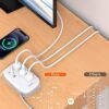 419ZkpYVMQL._AC_.jpg BESHON Flat Plug Power Strip, 3 Outlets with 3 USB Ports(2 USB C), Ultra Flat 3.2ft Wrapped Around Extension Cord for Cruise Ship, Travel, Dorm Room Essentials