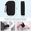 41Mi3EoRYoS._AC_.jpg FYY Travel Cable Organizer Pouch Electronic Accessories Carry Case Portable Waterproof Double Layers All-in-One Storage Bag for Cord, Charger, Phone, Earphone Black