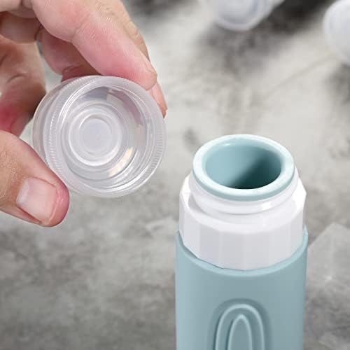 41yWdxujttL._AC_.jpg Mrsdry Travel Bottles for Toiletries, Tsa Approved 3oz Travel Size Containers BPA Free Leak Proof Refillable Liquid Silicone Squeezable Travel Accessories for Shampoo Conditioner Lotion (4 Pack)