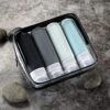 51L4wPQbasL._AC_.jpg Mrsdry Travel Bottles for Toiletries, Tsa Approved 3oz Travel Size Containers BPA Free Leak Proof Refillable Liquid Silicone Squeezable Travel Accessories for Shampoo Conditioner Lotion (4 Pack)