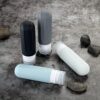 51aBgQlE7bL._AC_.jpg Mrsdry Travel Bottles for Toiletries, Tsa Approved 3oz Travel Size Containers BPA Free Leak Proof Refillable Liquid Silicone Squeezable Travel Accessories for Shampoo Conditioner Lotion (4 Pack)