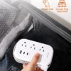 51gh-aMSrL._AC_.jpg BESHON Flat Plug Power Strip, 3 Outlets with 3 USB Ports(2 USB C), Ultra Flat 3.2ft Wrapped Around Extension Cord for Cruise Ship, Travel, Dorm Room Essentials