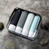61c2FltBNLL._AC_.jpg Mrsdry Travel Bottles for Toiletries, Tsa Approved 3oz Travel Size Containers BPA Free Leak Proof Refillable Liquid Silicone Squeezable Travel Accessories for Shampoo Conditioner Lotion (4 Pack)