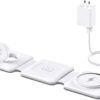 21yJSeoFIrL._AC_.jpg Charging Station for Apple Multiple Devices - 3 in 1 Foldable Magnetic Wireless Charger Dock - Travel Charging Pad for iPhone 14 13 12 Pro Max Plus Watch & Airpods