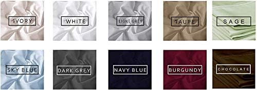 415nYL7ixL._AC_.jpg RV Sheets for RV Bunk 28x75 Size Bed, Soft Brushed Microfiber, 1800 Hotel Luxury Bed Sheets Set for Campers, RV's & Travel Trailers Easy Fit Mattress up to 8 Inch Deep Pockets(Light Blue RV Sheets)