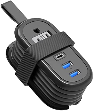 41F2qMnPrcL._AC_.jpg BEVA 4FT Travel Power Strip with USB C Ports, Non Surge Protector Small Power Strip with Flat Plug Travel Extension Cord, 2 Outlets 3 USB Ports(1 USB C), Travel Cruise Essentials