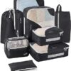 41KOTR6SV2L._AC_.jpg OlarHike 8 Set Packing Cubes for Travel, Luggage Organizer Bags for Travel Accessories Travel Essentials, Travel Cubes for Carry on Suitcases