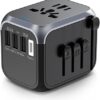 41KuXmhF3hL._AC_.jpg Universal International Travel Plug Adapter with USB-C, Ouliyo US to European UK AUS Asia Worldwide Travel Adapter AC Outlets Plug Converters,3 USB 1 Type C Smart Travel Power Adaptor Charger