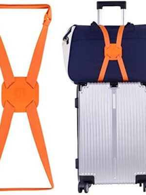 41LrDIHgJVL._AC_.jpg Luggage Straps Bag Bungees for Add a Bag Easy to Travel Suitcase Elastic Strap Belt