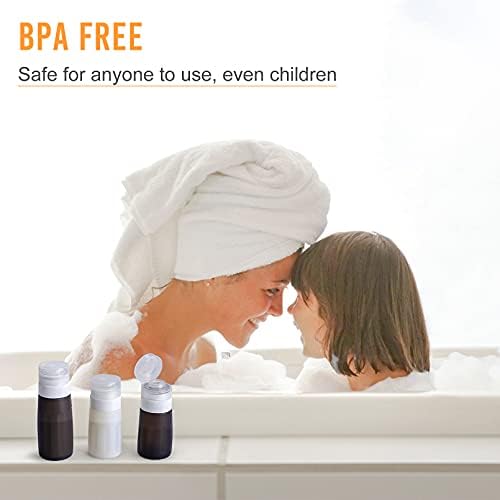 Morfone 16 Pack Silicone Travel Bottles Set for Toiletries TSA Approved Travel Containers Leakproof Squeezable Refillable Travel Accessories 2oz 3oz for Shampoo Conditioner Lotion Liquids (BPA Free)