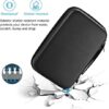 41PiJSjW13L._AC_.jpg ProCase Hard Travel Electronic Organizer Case for MacBook Power Adapter Chargers Cables Power Bank Apple Magic Mouse Apple Pencil USB Flash Disk SD Card Small Portable Accessories Bag -Black
