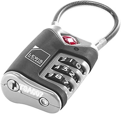 41T6mbMZYvL._AC_.jpg 4014648 Lewis N Clark Travel Sentry Cable Lock 2 Pack black