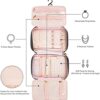 41e45NmNhpL._AC_.jpg MATEIN Jewelry Travel Organizer, Tangle Free Necklace Storage Bag for Women Hanging Travel Case with Handle for Jewelry Accessories Faux Leather Clutch Bag for Earrings, Rings, Bracelets, Black
