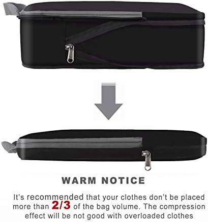 41gQGnypGDL._AC_.jpg BAGAIL 4 Set/5 Set/6 Set Compression Packing Cubes Travel Accessories Expandable Packing Organizers