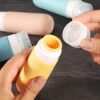 41j9-b9ZnxS._AC_.jpg Gemice Travel Bottles for Toiletries Tsa Approved Travel 3oz Size Containers BPA Free Leak Proof Travel Tubs Refillable Liquid Travel Accessories for Cometic Shampoo and Lotion Soap