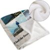 41jeOEG9FaS._AC_.jpg Dailyextreme Custom Blanket with Travel Picture, Customized Blanket for Your Holiday Travel Memory, Personalized Blankets for Family Travel Group Photo (5 Photo Travel, 48"X32"(120 * 80cm))