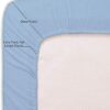 41kYpySCSpL._AC_.jpg RV Sheets for RV Bunk 28x75 Size Bed, Soft Brushed Microfiber, 1800 Hotel Luxury Bed Sheets Set for Campers, RV's & Travel Trailers Easy Fit Mattress up to 8 Inch Deep Pockets(Light Blue RV Sheets)