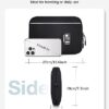 41tuzQcsBZL._AC_.jpg BAGSMART Electronics Organizer Travel Case, Small Travel Cable Organizer Bag for Travel Essentials, Travel Tech Organizer as Travel Accessories, Cord Organizer for Phone, Power Bank, SD Card, Black