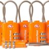 515vsYoGR1L._AC_.jpg 6 Pack TSA Approved Travel Combination Cable Luggage Locks for Suitcases & Backpacks - Orange