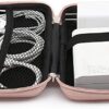 516B1LvuAeL._AC_.jpg iMangoo Shockproof Carrying Case Hard Protective EVA Case Impact Resistant Travel 12000mAh Bank Pouch Bag USB Cable Organizer Earbuds Pocket Accessory Smooth Coating Zipper Wallet Rose Gold