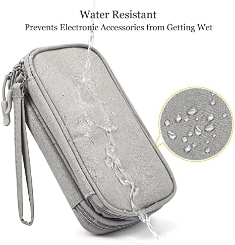 517PMgwR1sL._AC_.jpg Waterproof Portable Electronic Organizer Bag Travel Accessories Universal Cord Storage Case for Charging Cable, Cell Phone, Power Bank, Kid’s Pens