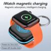 51Flsve80ZL._AC_.jpg HUOTO Portable Charger for Apple Watch,Wireless Magnetic iWatch Charger 1200mAh Power Bank Travel Keychain Accessories Smart Watch Charger for Apple Watch Series 8/7/6/5/4/3/2/SE/Ultra