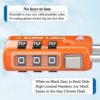 51HFxFOE1EL._AC_.jpg SURE LOCK TSA Compatible Travel Luggage Locks, Inspection Indicator, Easy Read Dials TSA Approved with Zinc Alloy