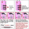 ANVIL TSA Approved Cable Luggage Locks 3 Digit Combination Padlock with Zinc Alloy Steel Cable Lock Ideal for Travel Suitcase, Backpack, Lockers,Case,Toolbox (2, Pink)