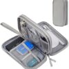 51Pw5pUkaRL._AC_.jpg Waterproof Portable Electronic Organizer Bag Travel Accessories Universal Cord Storage Case for Charging Cable, Cell Phone, Power Bank, Kid’s Pens