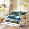 51RtHVZW9RS._AC_.jpg Dailyextreme Custom Blanket with Travel Picture, Customized Blanket for Your Holiday Travel Memory, Personalized Blankets for Family Travel Group Photo (5 Photo Travel, 48"X32"(120 * 80cm))