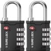 51TjnNuuPXL._AC_.jpg SURE LOCK TSA Accepted Heavy Duty Big Combination Luggage Padlock for Gun Cases, Transporting Equipment Cases in Trade Show, Music and Medical Industries (2, Black)