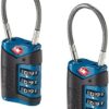 51WFMjZf0eL._AC_.jpg Lewis N. Clark TSA Cable Lock 2 Pack, Blue