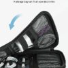 51ZdNRQ81L._AC_.jpg BAGSMART Electronics Organizer Travel Case, Small Travel Cable Organizer Bag for Travel Essentials, Travel Tech Organizer as Travel Accessories, Cord Organizer for Phone, Power Bank, SD Card, Black
