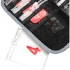 51jws4Q0k5L._AC_.jpg Lewis N. Clark Travel Pill Organizer | For Vitamins, Medication, Prescriptions, Or Medicine Storage | AM/PM Color Coded | 16 Slot Slimline Pouch | Black