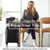 51qybvlx0-L._AC_.jpg OlarHike 8 Set Packing Cubes for Travel, Luggage Organizer Bags for Travel Accessories Travel Essentials, Travel Cubes for Carry on Suitcases