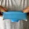 51wWyc8QAL._AC_.jpg LeakLocks® Toiletry Skins™ 4 Pack Elastic Sleeve for Leak Proofing Travel Container in Luggage. For Standard and Travel Sized Toiletries. Reusable Accessory for Travel Bag Suitcase and Carry-on