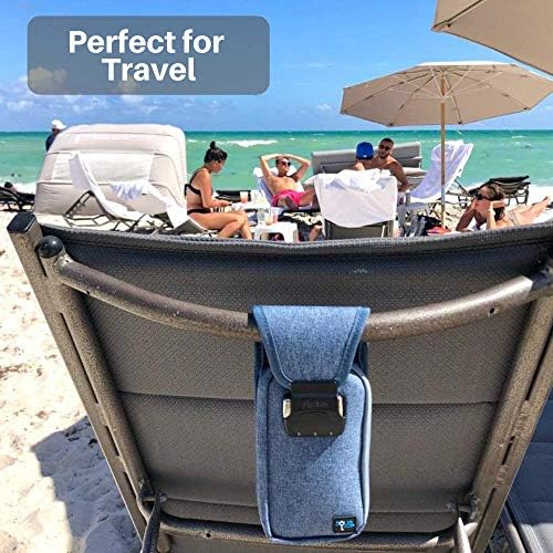 51xVgyHSUAL._AC_.jpg Mini FlexSafe by AquaVault Anti-Theft Portable Beach Chair Vault and Travel Safe. Packable, Lightweight & Slash Resistant. Use at the Beach, Pool, Waterpark, Cruise Ship, & More - Grey