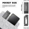 51yh7TT4oBL._AC_.jpg Universal in Flight Airplane Phone Holder Mount. Handsfree Phone Holder for Desk Tray with Multi-Directional Dual 360 Degree Rotation. Pocket Size Must Have Travel Essential Accessory for Flying