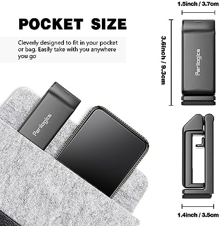 51yh7TT4oBL._AC_.jpg Universal in Flight Airplane Phone Holder Mount. Handsfree Phone Holder for Desk Tray with Multi-Directional Dual 360 Degree Rotation. Pocket Size Must Have Travel Essential Accessory for Flying