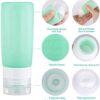 418LV1tUqwL._AC_.jpg Morfone 16 Pack Travel Bottles Set for Toiletries, TSA Approved Travel Containers Leak Proof Silicone Squeezable Travel Accessories 2oz 3oz for Shampoo Conditioner Lotion Body Wash (BPA Free)