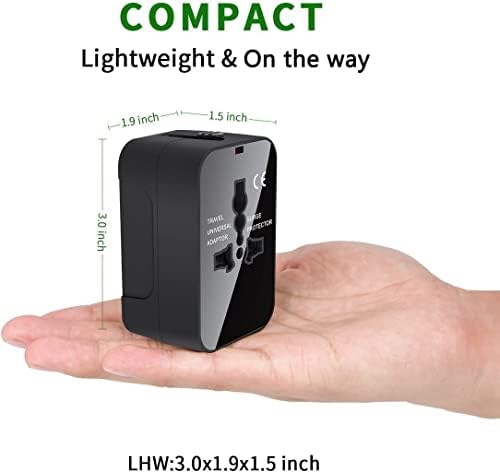 419Cmpf4dDL._AC_.jpg MINGTONG Travel Adapter, Worldwide All in One Universal Travel Adaptor Wall AC Power Plug Adapter Wall Charger with Dual USB Charging Ports for USA EU UK AUS Cell Phone Laptop