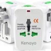 41U-cVy3W1L._AC_.jpg Worldwide Portable Universal Power Adapter Converter All in One International Out of Country Travel Wall Charger Plug for Wall Plug Input in USA EU UK France Italy Australia India Outlets by kenayo