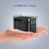 41jDF6oNWL._AC_.jpg Universal Travel Adapter, Redagod International Adaptor 4 USB A 1 USB C Ports, AC Power Plug Adapter All-in-one Travel Charger Outlet Converter for Europe UK AUS Asia Japan Covers 200+Countries