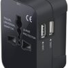 41k4mM0E4L._AC_.jpg MINGTONG Travel Adapter, Worldwide All in One Universal Travel Adaptor Wall AC Power Plug Adapter Wall Charger with Dual USB Charging Ports for USA EU UK AUS Cell Phone Laptop