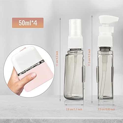 41pcbVZOAJL.jpg Bpluma Travel Bottles, Leak Proof Containers For Toiletries TSA Approved Airplane Accessories Kits For Liquid With Labels