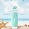 41vnEKOwAoL._AC_.jpg Morfone Travel Bottles for Toiletries, 3oz Tsa Approved Travel Size Containers Leak Proof BPA Free Squeezable Travel Accessories Refillable for Shampoo Conditioner Lotion Liquids(4Pack)