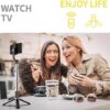 51-ii7JQu6L._AC_.jpg Selfie Stick Tripod, All in One Extendable & Portable iPhone Tripod Selfie Stick with Wireless Remote Compatible with iPhone 14 13 12 11 pro Xs Max Xr X 8 7, Galaxy Note10/S20/S10/OnePlus 9/9 PRO etc