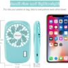 511Ndho9ZiL._AC_.jpg Aluan Handheld Mini Fan Powerful Small Personal Portable Speed Adjustable USB Rechargeable Eyelash Fan for Kids Girls Boys Woman Man Home Office Outdoor Travel